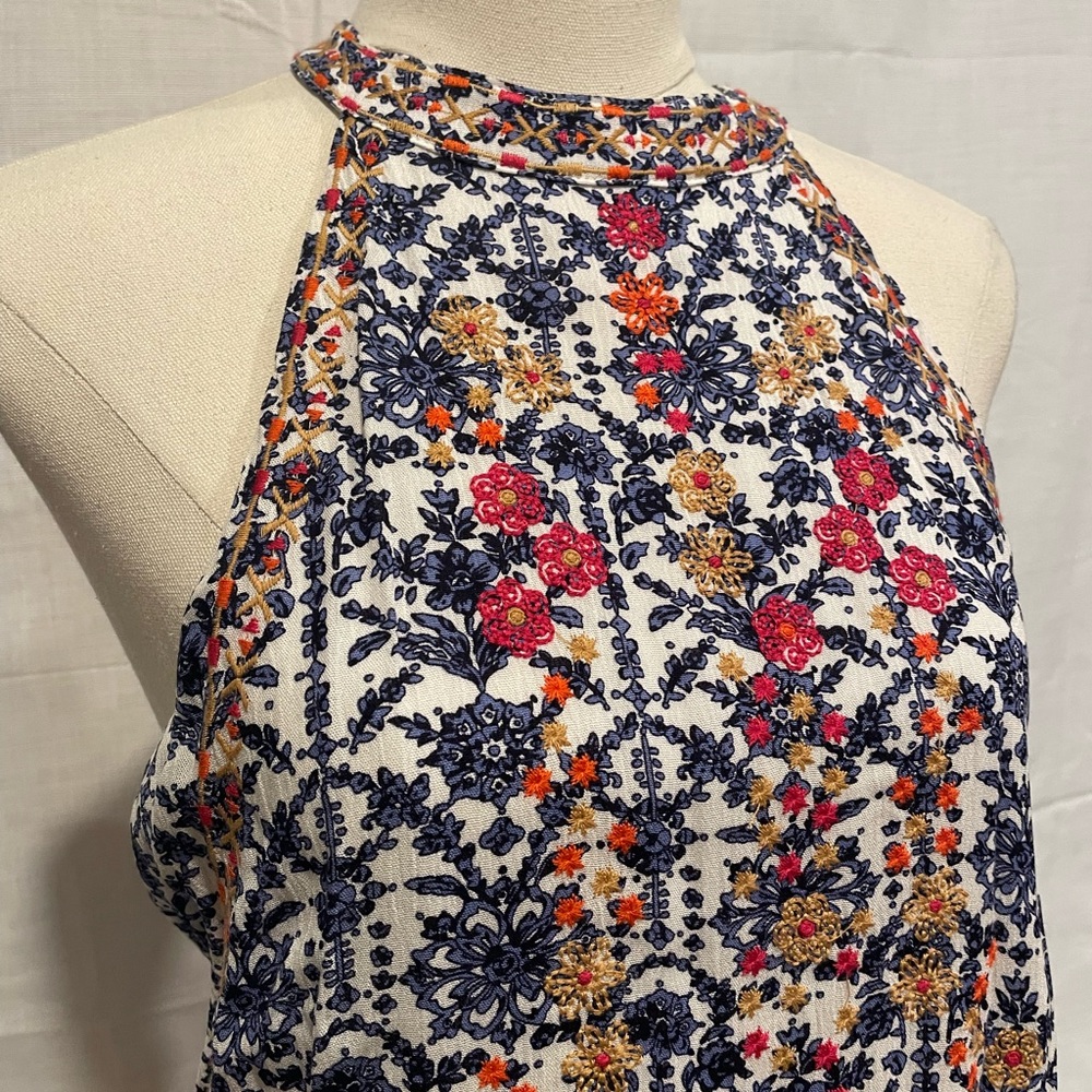 THML Floral halter mini dress L‎ - Picture 5 of 10